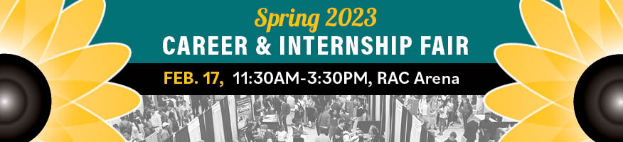 Spring 2023 Career & Internship Fair, Feb. 17, 2023