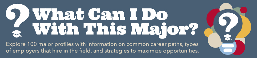 What Can I Do With This Major? (Explore majors on this resource)