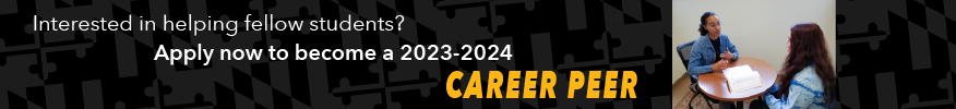 Apply now to become a 2023-2024 Career Peer