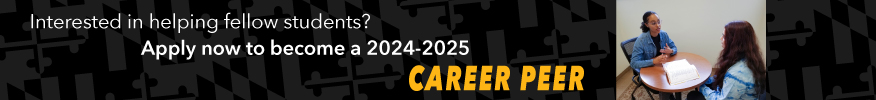 Apply now to become a 2024-2025 Career Peer